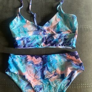 Shein tie dye bikini! Medium